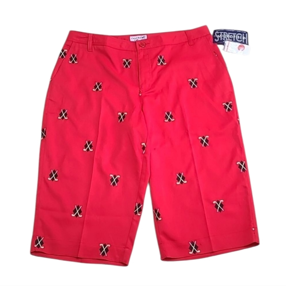 Final - Coral Bay Golf Embroidered Bermuda Shorts
